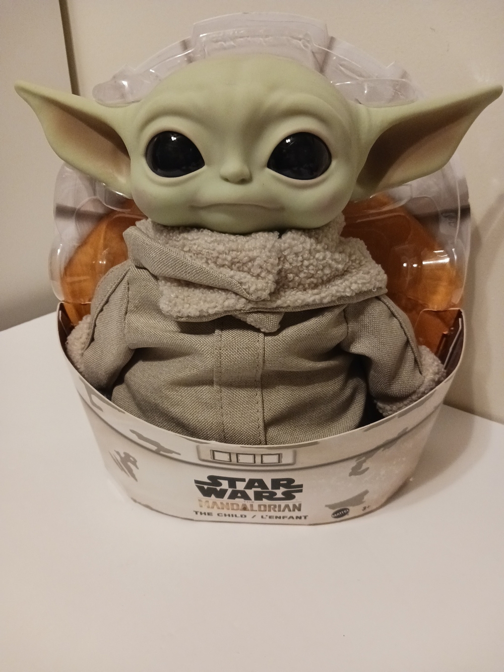 Star Wars The Child / Grogu Plush Doll - Light Green & Tan